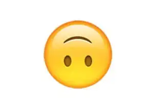 求苹果手机emoji翻白眼和微笑倒过来这两个表情