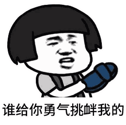 表情包谁给你勇气发斗图来挑战我