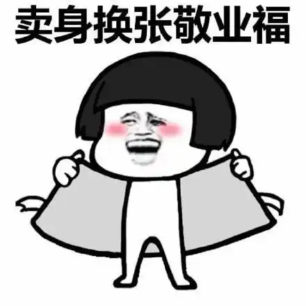 求求你表情包搞笑敬业福