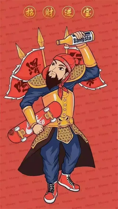 今日份搞怪新年锁屏壁纸来袭