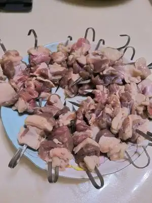 新发现烤箱制作新疆正宗挂糊羊肉串