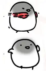一个像白色团子还是白色胖子的系列表情叫什么