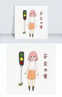 开学须知女生表情包安全为重插画图片素材其他格式下载卡通手绘边框大全