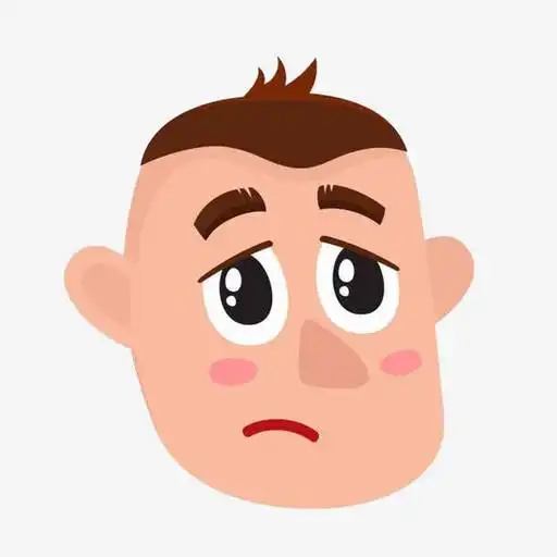 黑炭表情包的小男孩哈哈