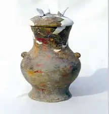 宜昌文物彩陶壶