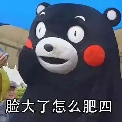 大胖脸女生表情包脸部