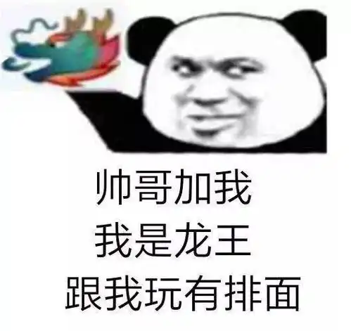 龙王表情包反击