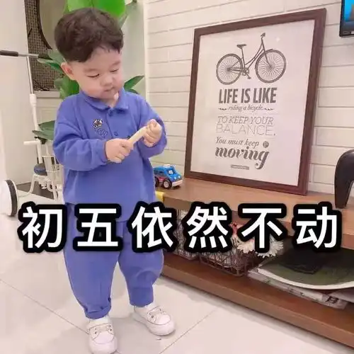 一动不动表情包初一一动不动,初二按兵不动