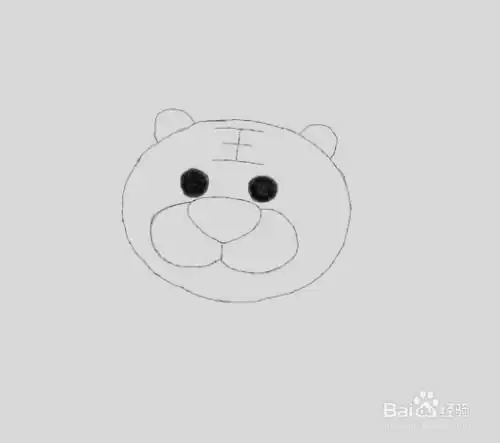 简笔画老虎是怎么画的