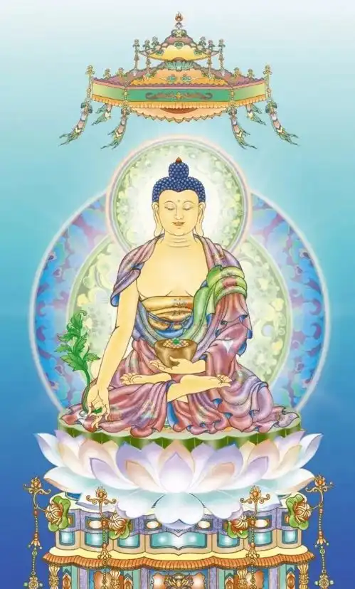 清凉梵音消灾延寿药师佛