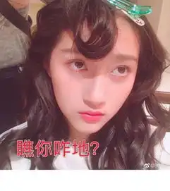 华为95后美女代言人晒自拍照遭网友玩坏做表情包
