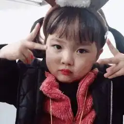 权律二的小女孩表情包宁