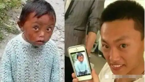 黑炭表情包的小男孩超萌