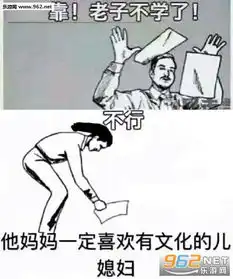 老子不学了不行他妈妈一定喜欢有文化的儿媳妇表情包打你就打你还要选日子吗表情包下载乐游网游戏下载