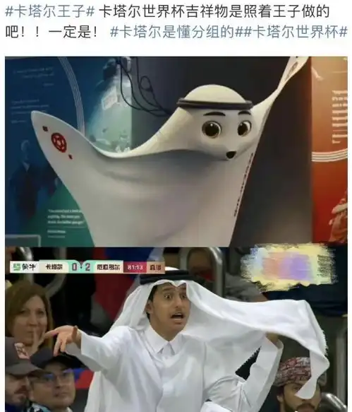 馄饨皮表情包刷屏卡塔尔王子用中文录视频回复说