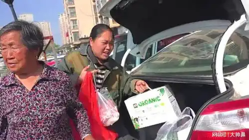胖妹带奶奶进城看小叔,陪婶婶夜市摆摊,收益如何看表情就知道