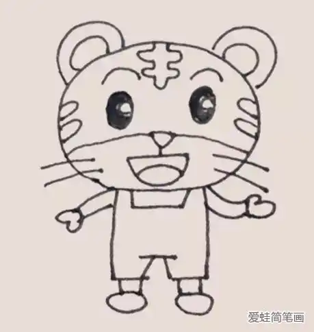 巧虎简笔画