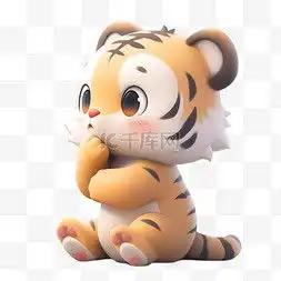 卡通老虎可爱图片卡通老虎可爱图片素材免费下载千库网