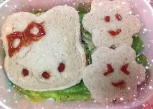 卡通便当三明治