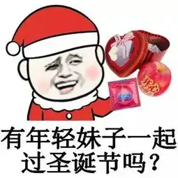 圣诞节表情包系列头像
