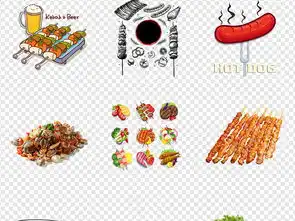 烧烤羊肉串肉制品烤串烤肉png素材元素图片模板下载60.38mb食物饮品大全生活工作