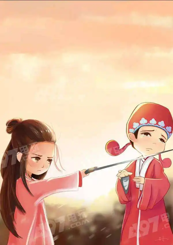 抖音至尊宝紫霞七夕情侣头像无水印完整版表情包分享