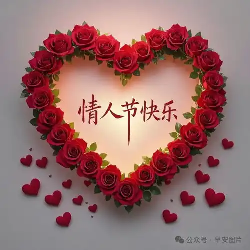 2月14日情人节早上好祝福语图片大全,问候动态表情图片大全