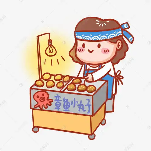 地摊经济小吃表情包素材图片免费下载千库网