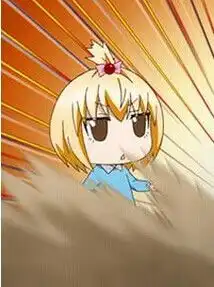 表情包动漫小女孩投降