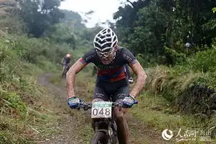高清组图海口火山自行车赛最man泥人表情