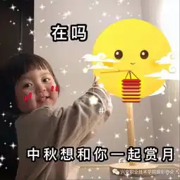 抱歉,月亮今天忙着营业,所以中秋节快乐由我来对你说月饼