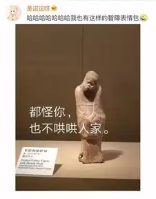 智障文物表情包,一个比一个骚