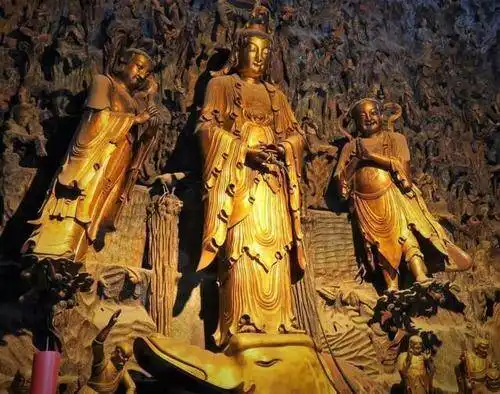 杭州赫赫有名的寺庙,占地面积约87000㎡,休闲旅游的好去处