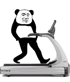 跑步表情包动图