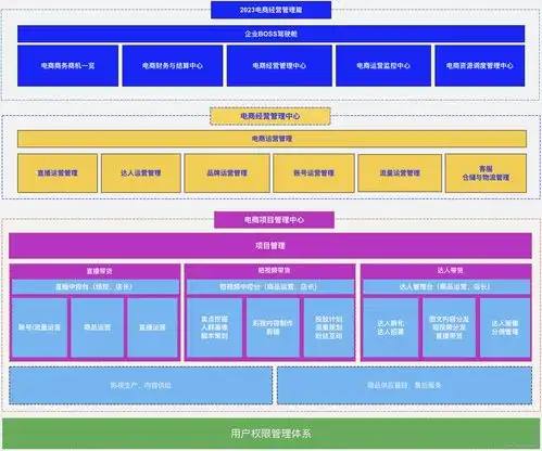 直播电商的核心业务管理架构打造数字化营销新模式