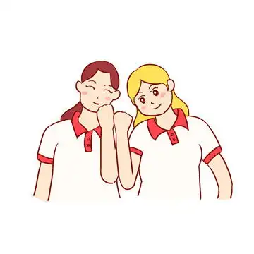 无语表情包手绘卡通元素