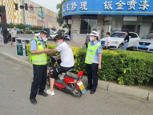 电动自行车整治行动多图直击朝阳电动车违法行为整治行动现场